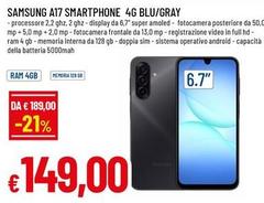Samsung - A17 Smartphone 4G Blu