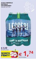 S. bernardo - Acqua Minerale Naturale