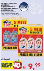 Biscottificio belli - Detersivo Liquido Lavatrice Omino Bianco/Curbidente