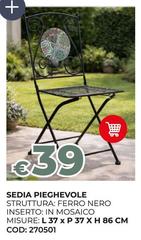 Sedia Pieghevole