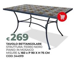 Tavolo Rettangolare