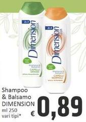 Dimension - Shampoo & Balsamo