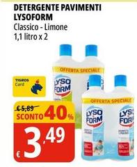 Lysoform - Detergente Pavimenti