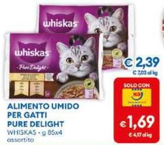 Whiskas - Alimento Umido Per Gatti Pure Delight
