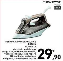 Rowenta - Ferro A Vapore Effective DX1635