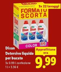 Dixan - Detersivo Liquido Per Bucato