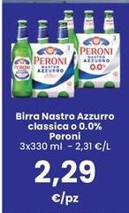 Peroni - Birra Nastro Azzurro Classica O 0,0%