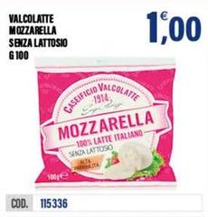Caseificio Valcolatte - Mozzarella Senza Lattosio