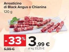 Black Angus - Arrosticino Di  O Chianina