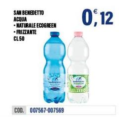 San Benedetto - Acqua Naturale Ecogreen