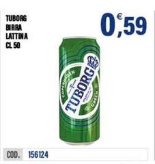Tuborg -  Birra Lattina