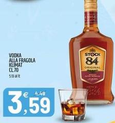 Stock - Vodka Alla Fragola