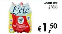 Lete - Acqua