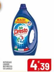 Bio Presto - Detersivo Liquido