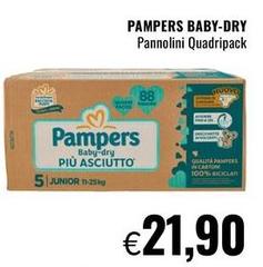 Pampers - Baby-Dry Pannolini Quadripack