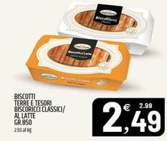 Terre e tesori - Biscotti Terre E Tesori Biscorice Classici/ Al Latte