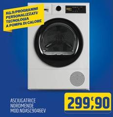 LG - Asciugatrice Nordmende Mod.Ndasc9046ev