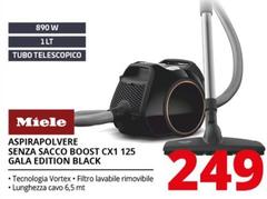 Miele - Aspirapolvere Senza Sacco Boost CX1 125 Gala Edition Black