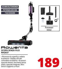 Rowenta - Scopa Senza Filo RH2037