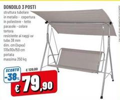 Tortora - Dondolc 3 Posti