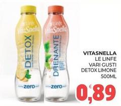 Vitasnella - Le Linfe Vari Gusti Detox Limone