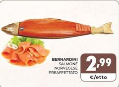Bernardini - Salmone Norvegese Preaffettato