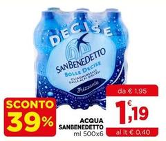 San Benedetto - Acqua