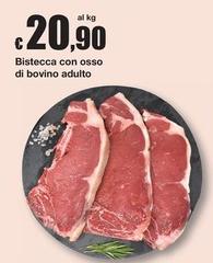 Bistecca Con Osso Di Bovino Adulto