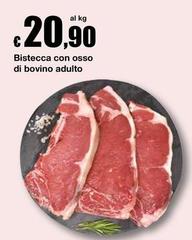 Bistecca Con Osso Di Bovino Adulto