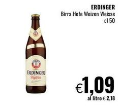 Erdinger Weissbrau - Birra Hefe Weizen Weisse