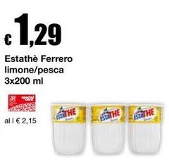 Estathé - Ferrero Limone