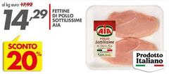 Aia - Fettine Di Pollo Sottilissime