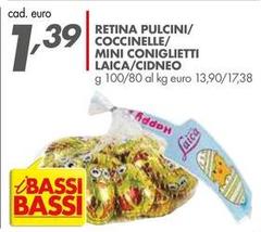 Laica - Retina Pulcini/ Coccinelle/ Mini Coniglietti /Cidneo