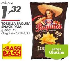 Snack pata - Tortilla Snack Pata