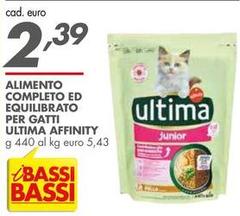Ultima - Alimento Completo Ed Equilibrato Per Gatti Affinity