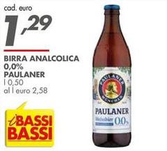 Paulaner - Birra Analcolica 0,0%
