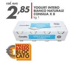 Consilia - Yogurt Intero Bianco Naturale