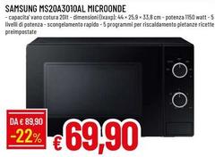 Samsung - MS20A3010AL Microonde