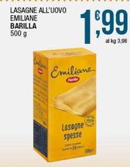 Barilla - Lasagne All'Uovo Emiliane