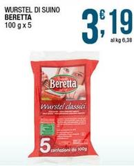 Beretta - Wurstel Di Suino