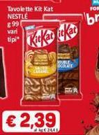 Nestlè - Tavolette Kit Kat