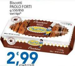 Paolo forti - Biscotti