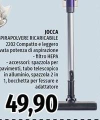 Jocca - Aspirapolvere Ricaricabile