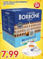 Caffe borbone - Cialde Compstabili Miscela Decisa