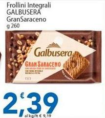 Galbusera - Frollini Integrali Gran Saraceno