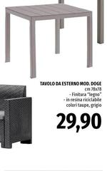 Tavolo Da Esterno Mod. Doge
