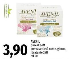 Avenil - Pure & Soft Crema Antietà Notte, Giorno, Idratante