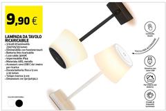 Lampada Da Tavolo Ricaricabile