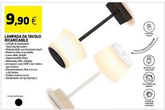 Lampada Da Tavolo Ricaricabile