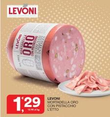Levoni - Mortadella Oro Con Pistacchio